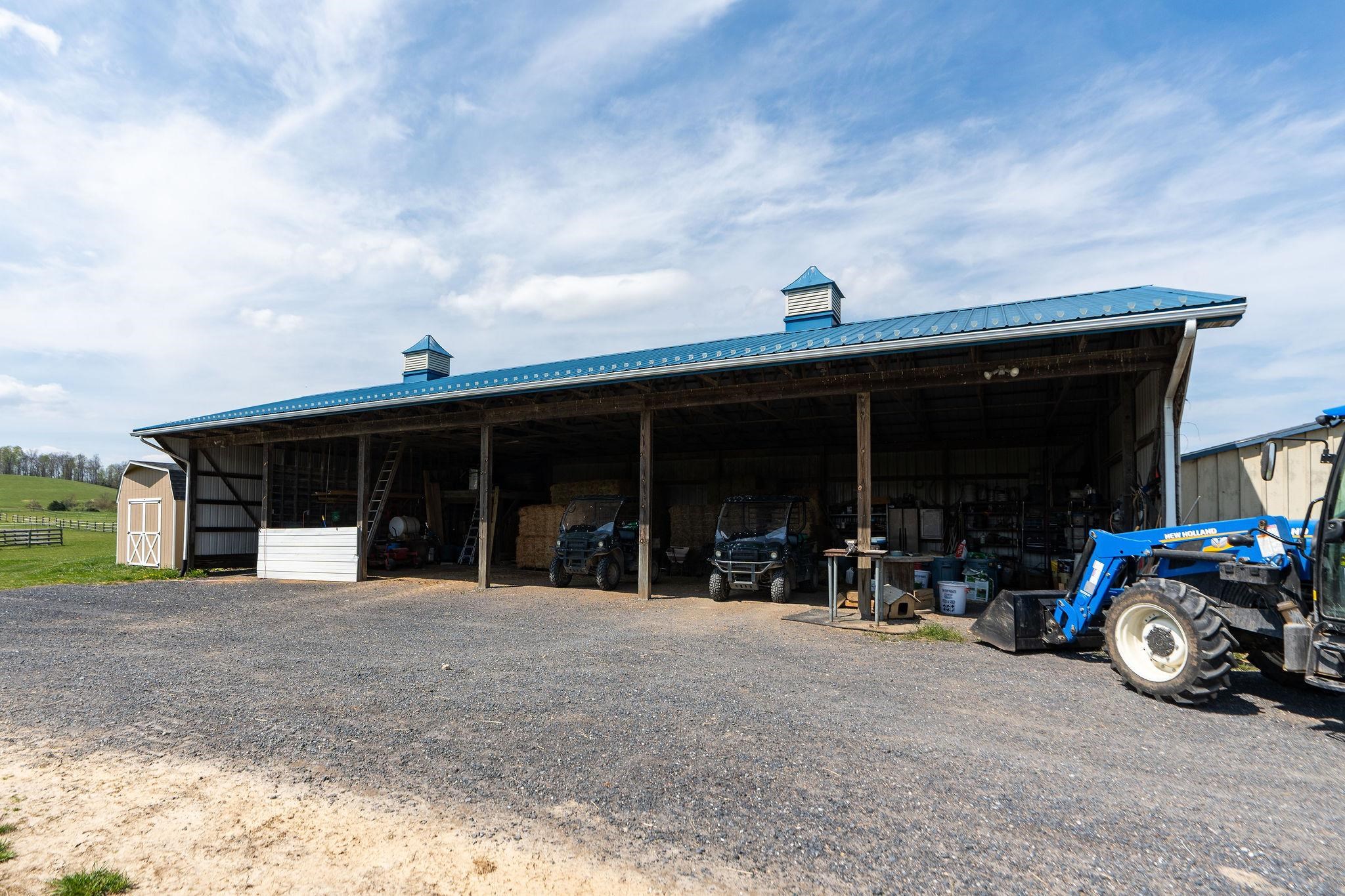 309 Old B&O Road Raphine, VA 24472 - Photo 17 of 75 a view of a car park in front of garage