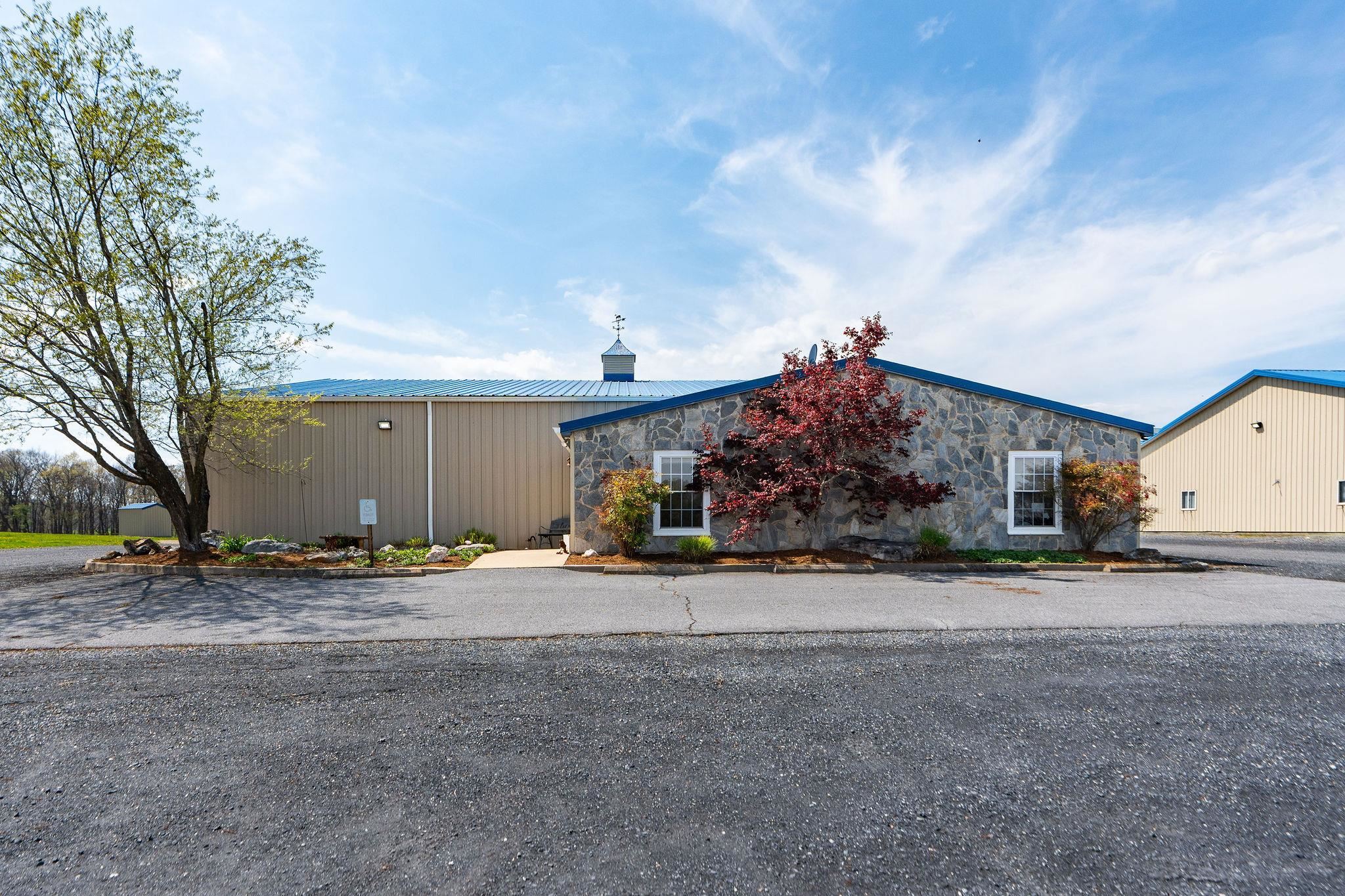 309 Old B&O Road Raphine, VA 24472 - Photo 18 of 75 a view of a house with a yard and garage