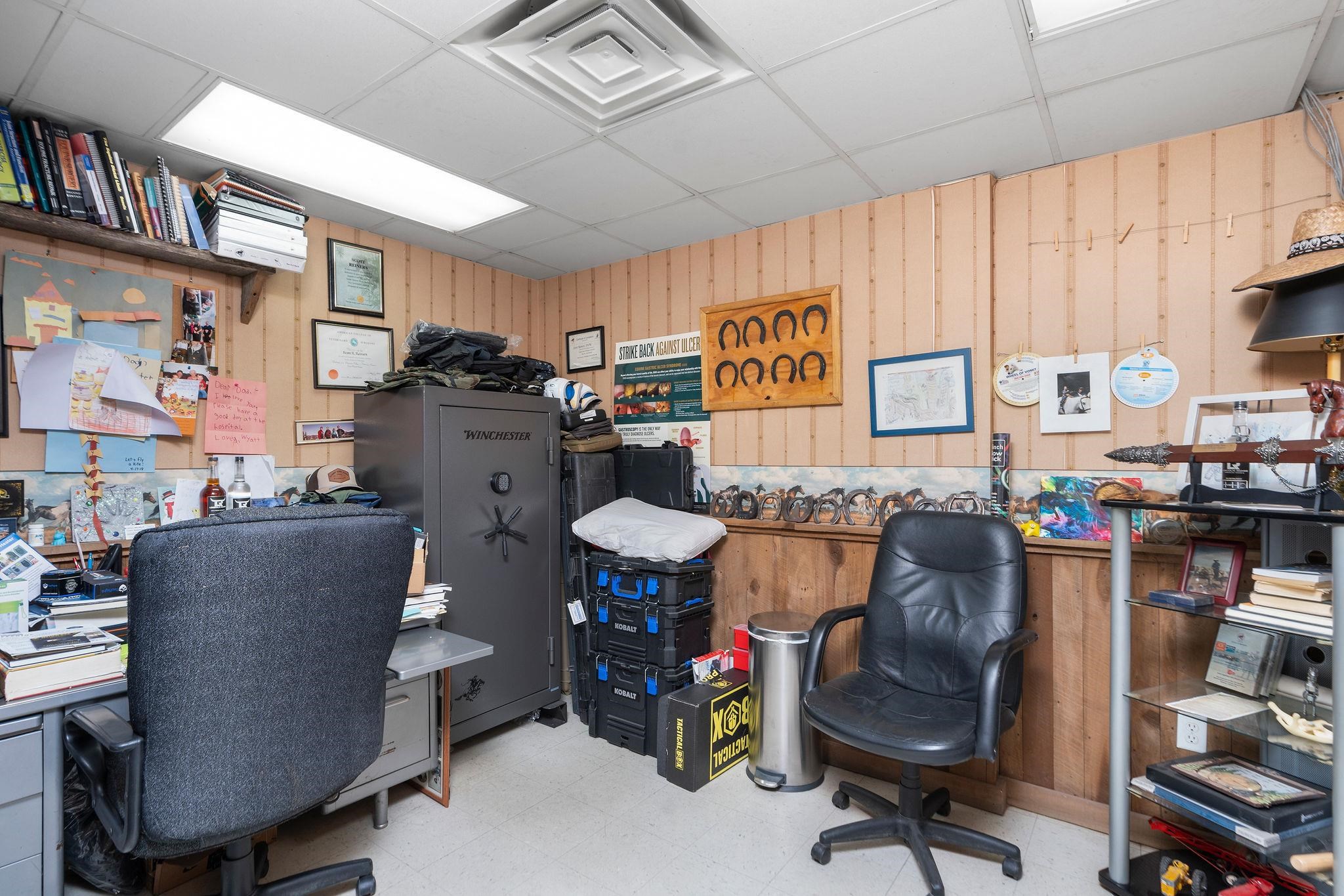 309 Old B&O Road Raphine, VA 24472 - Photo 10 of 75 a work room with furniture and a window