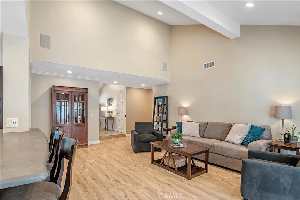 28604 Eagleton Street Agoura Hills, CA 91301 - Photo 15 of 72 a living room with furniture and wooden floor