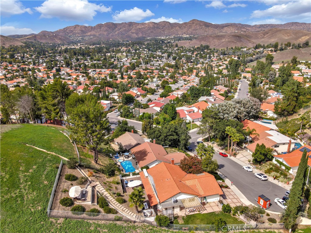 28604 Eagleton Street Agoura Hills, CA 91301 - Photo 64 of 72 an aerial view of residential houses with outdoor space and trees