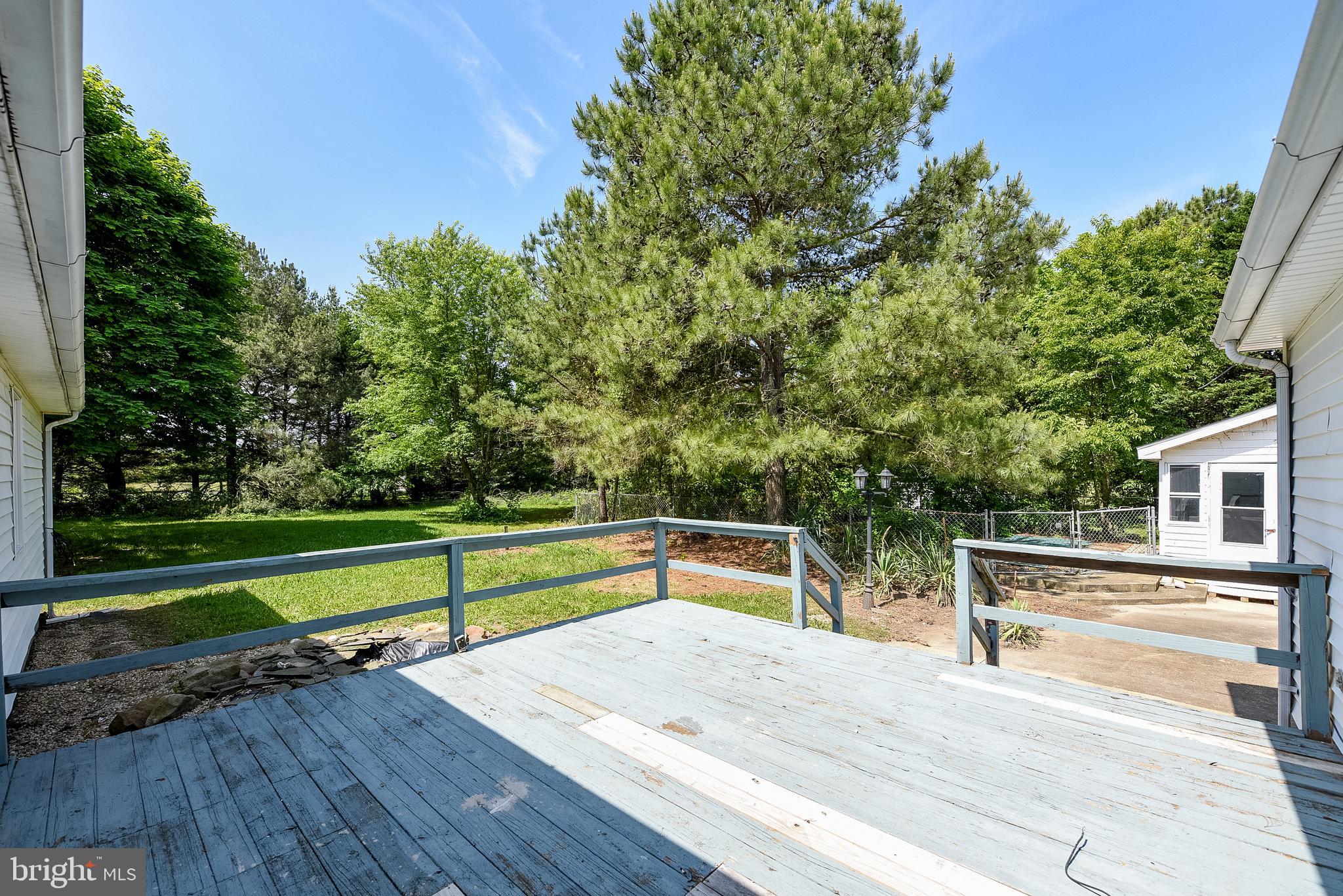 7230 Jones Corner Road Federalsburg, MD 21632 - Photo 32 of 50 Large Deck off of Kitchen
