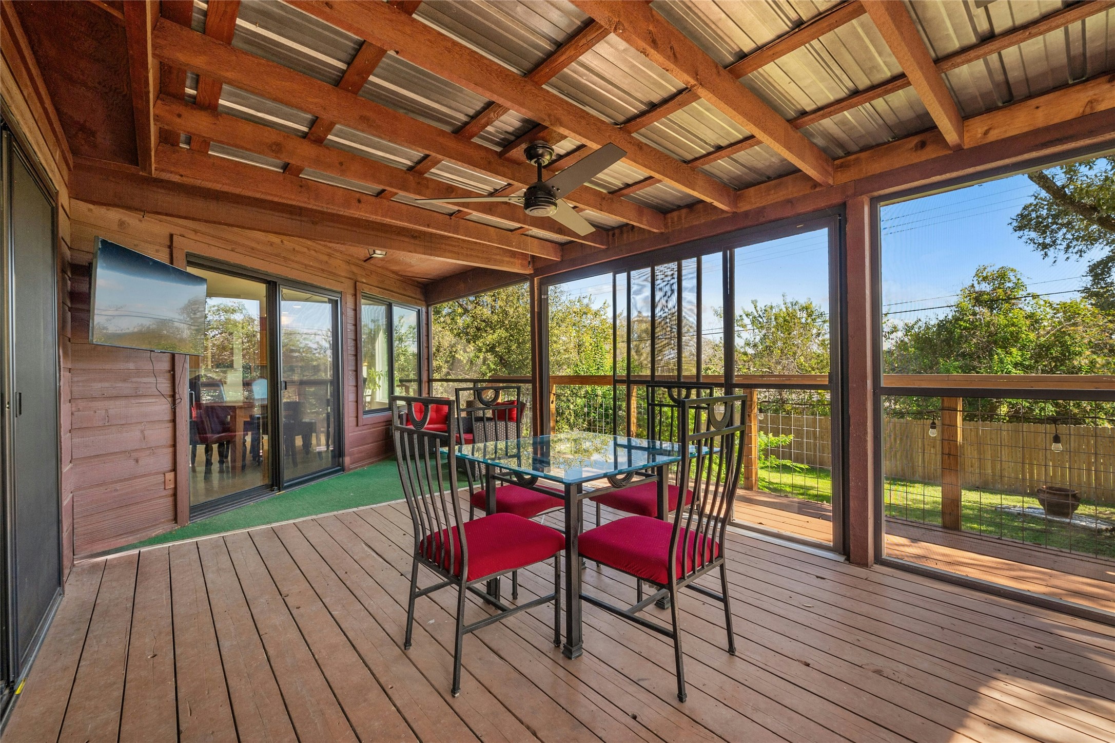 5511 Arroyo Road Austin, TX 78734 - Photo 30 of 36 screened-in porch