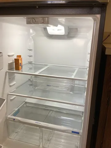 a close view of utility room