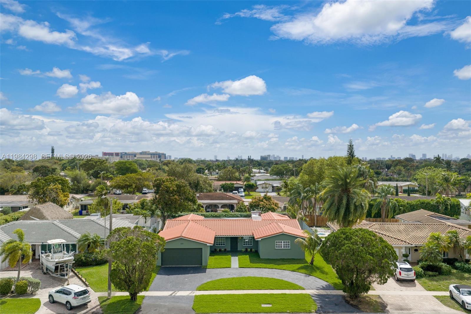 1119 North 46th Terrace Hollywood, FL 33021 - Photo 6 of 41 a view of a city & an ocean