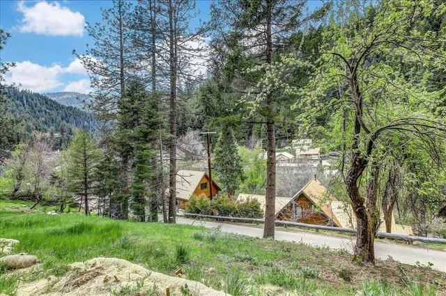 a view of outdoor space with garden and entertaining space