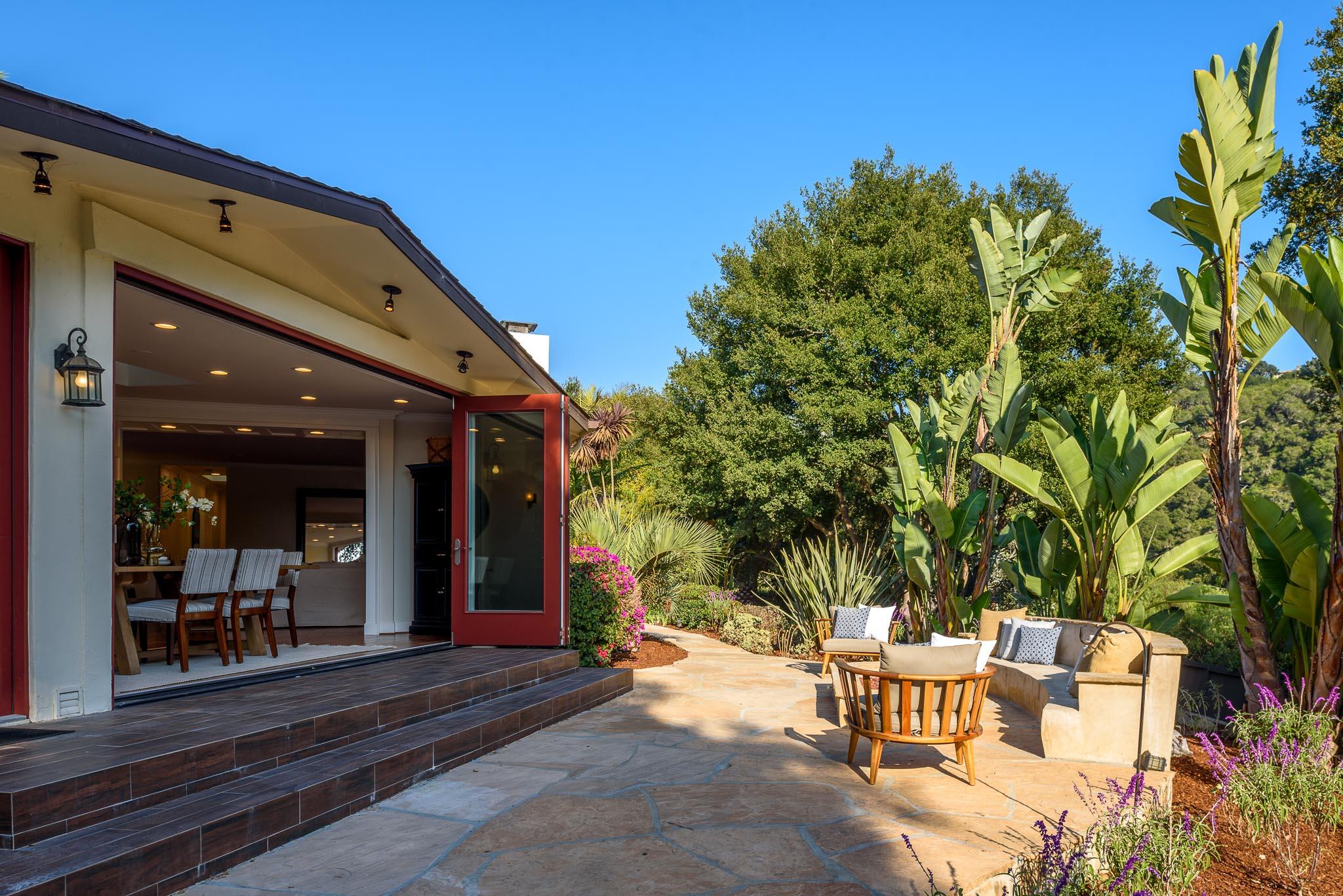 4375 Via Glorieta Santa Barbara, CA 93110 - Photo 27 of 36 a view of a chair and tables in the patio