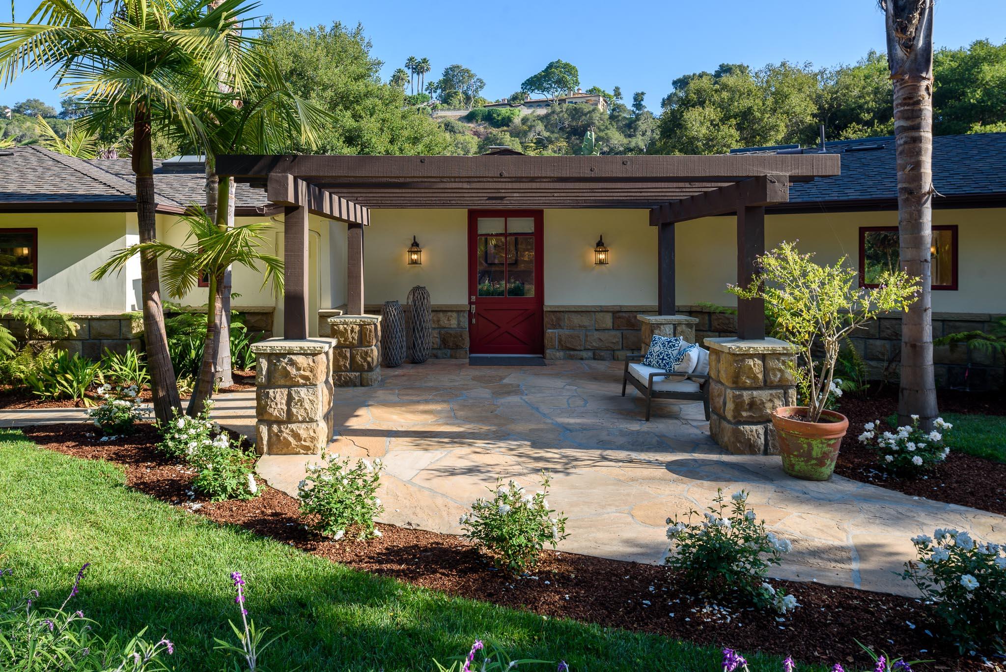 4375 Via Glorieta Santa Barbara, CA 93110 - Photo 28 of 36 a house view with a seating space