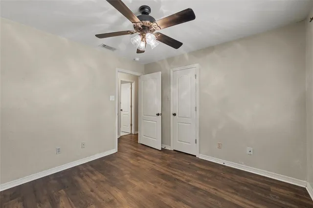 wooden floor in an empty room