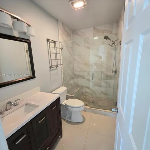 a house view with a space space