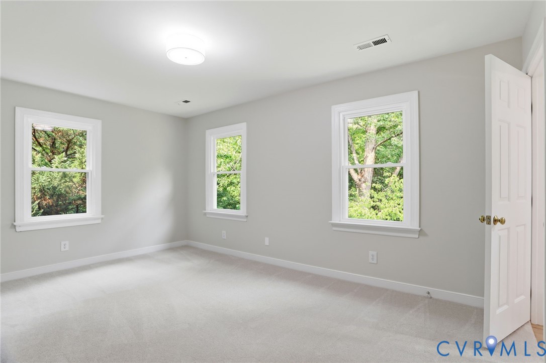2904 Old Gun Road West Midlothian, VA 23113 - Photo 29 of 59 Carpeted room with light gray walls, featuring thr