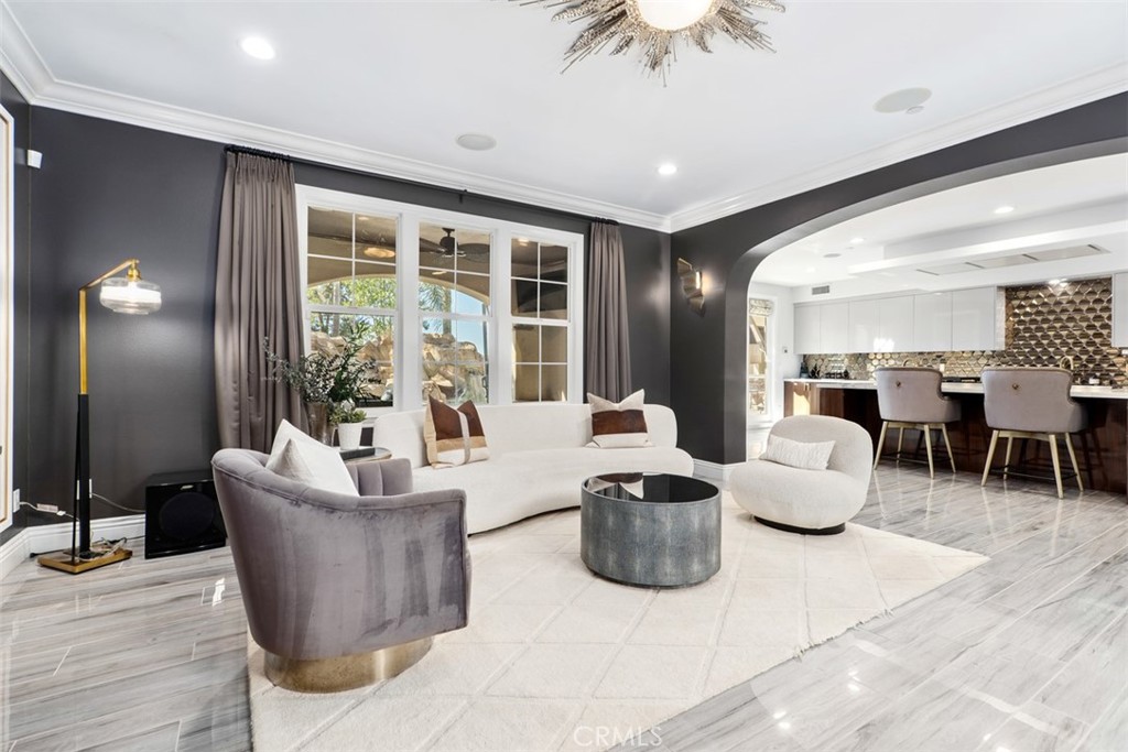 33 Basilica Place Ladera Ranch, CA 92694 - Photo 14 of 59 a living room with furniture and a potted plant