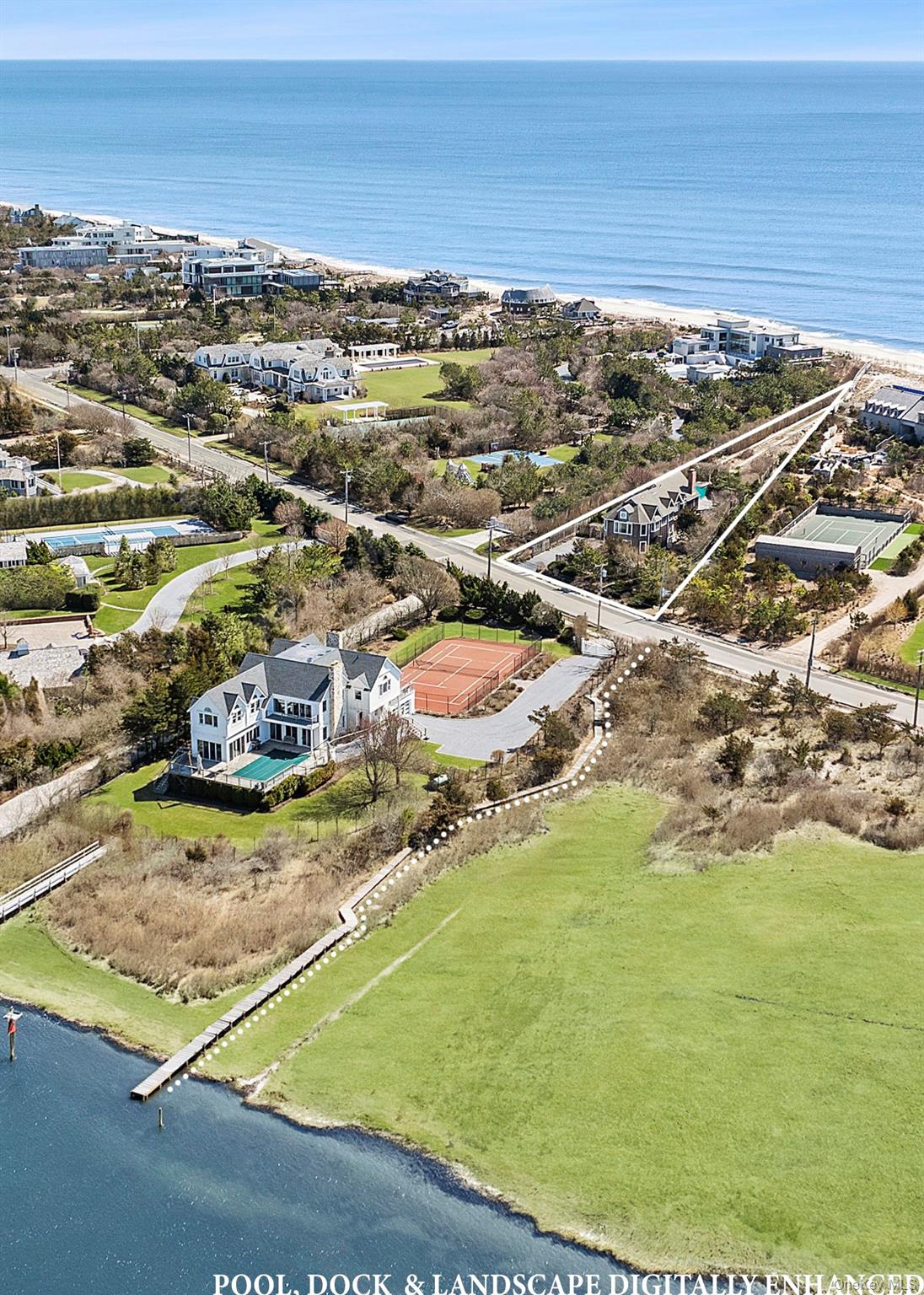 162 Dune Road Quogue, NY 11959 - Photo 22 of 28 a view of an ocean