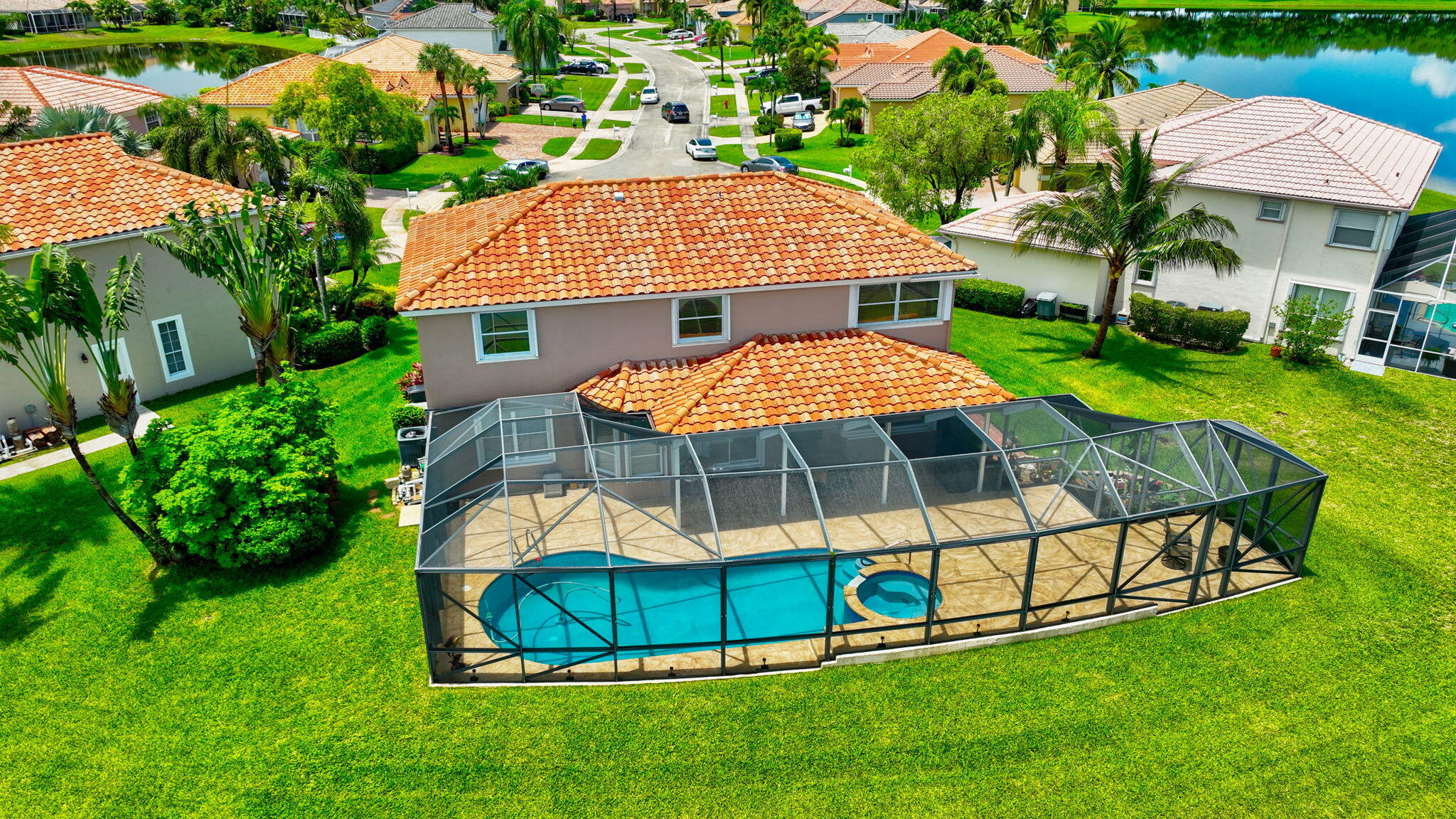 12592 Maypan Drive Boca Raton, FL 33428 - Photo 21 of 27 Aerial of the Backyard