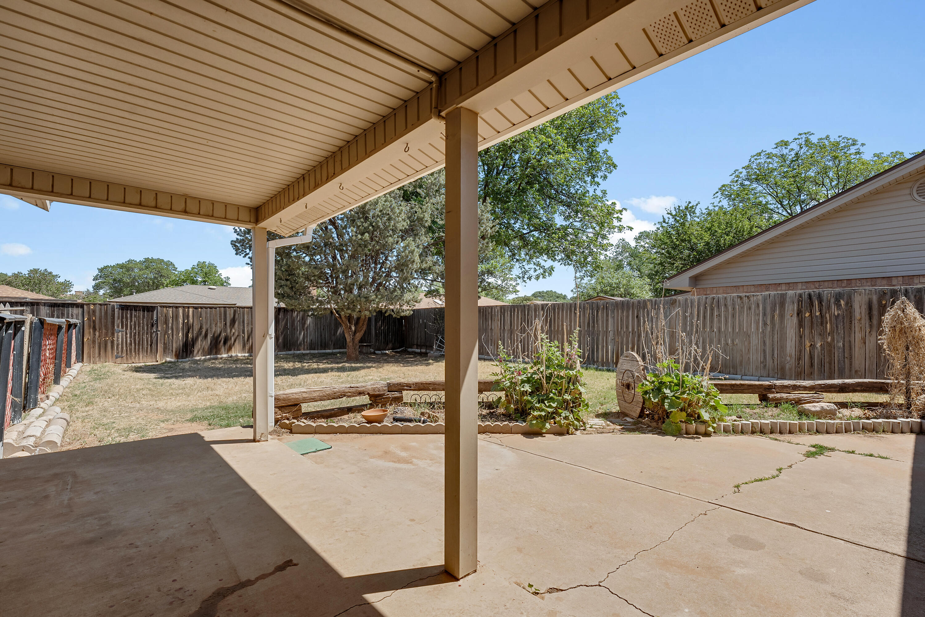 5236 91st Street Lubbock, TX 79424 - Photo 20 of 23 a view of backyard with green space