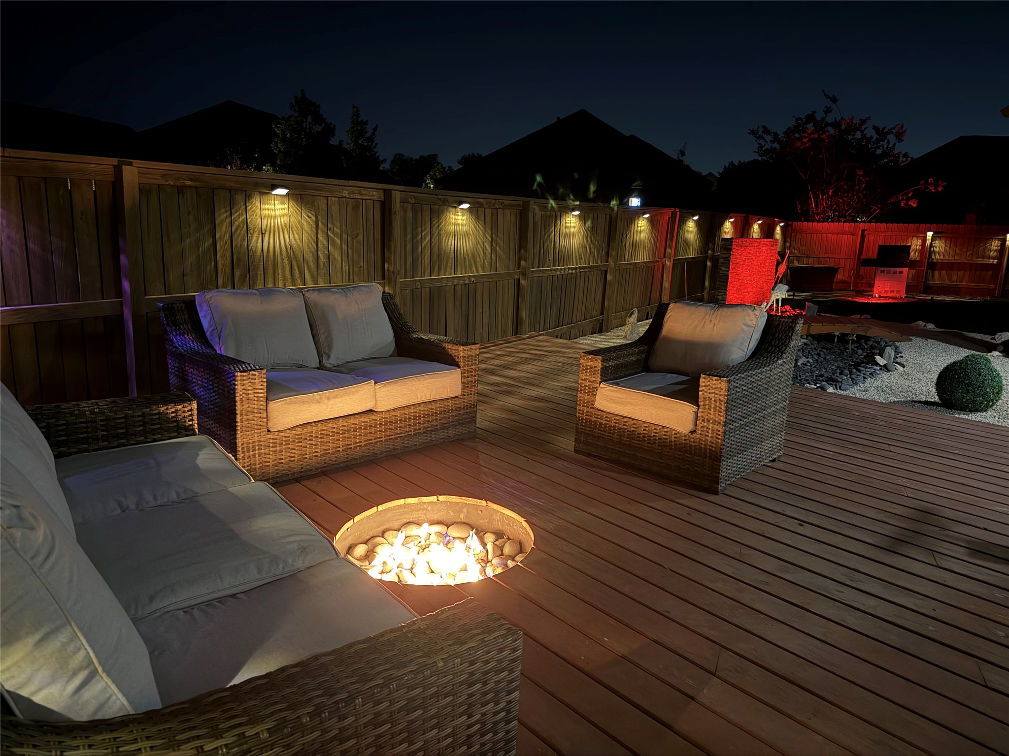 12616 Twisted Root Drive Manchaca, TX 78652 - Photo 35 of 36 Glowing Gemstone lighting and star filled skies make for evenings that somehow feel miles outside the city.