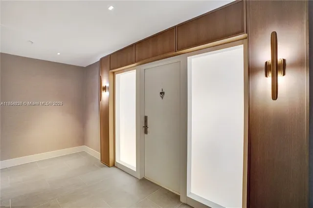 a view of empty room