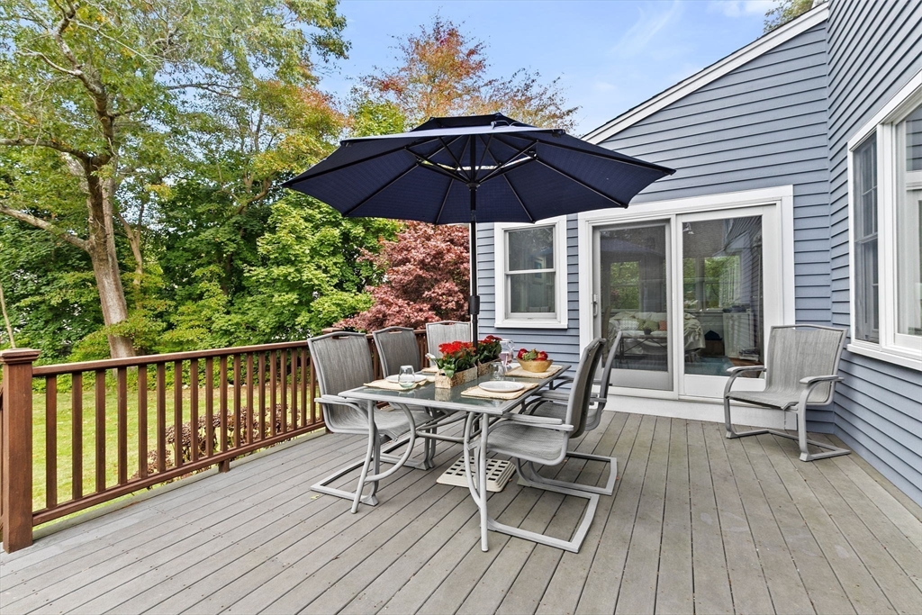 9 Windward Lane Scituate, MA 02066 - Photo 35 of 37 a view of a chairs on wooden deck