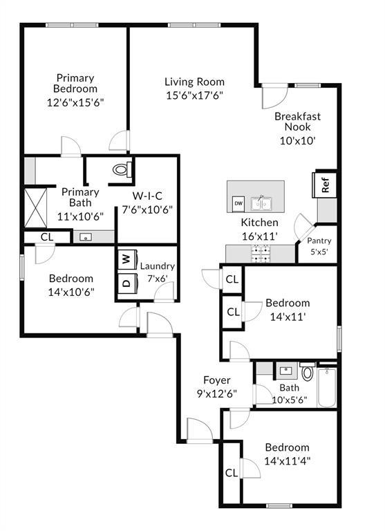 1045 Taggart Trail Jarrell, TX 76537 - Photo 2 of 19 View of room layout