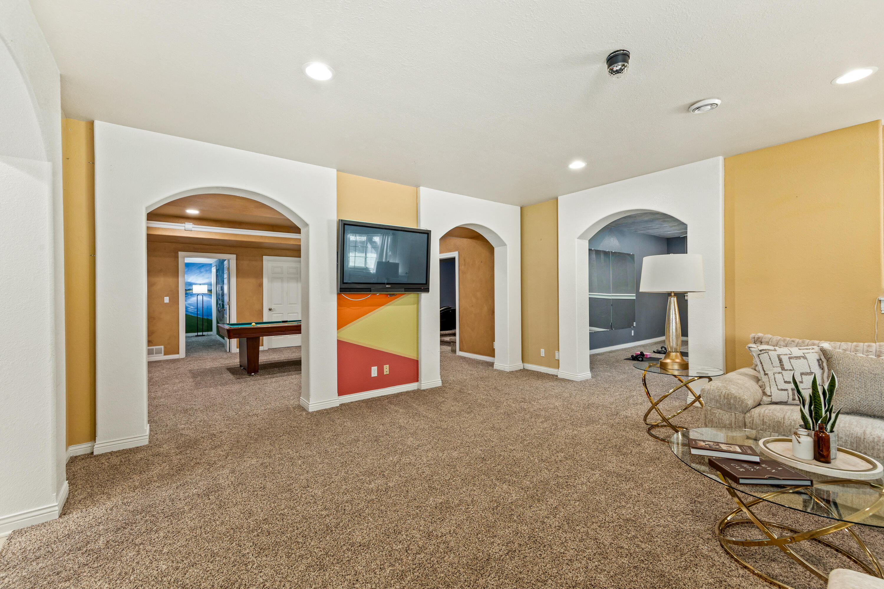 W251S5204 Poppy Fields Road Waukesha, WI 53189 - Photo 49 of 70 VIEW TO REC ROOM