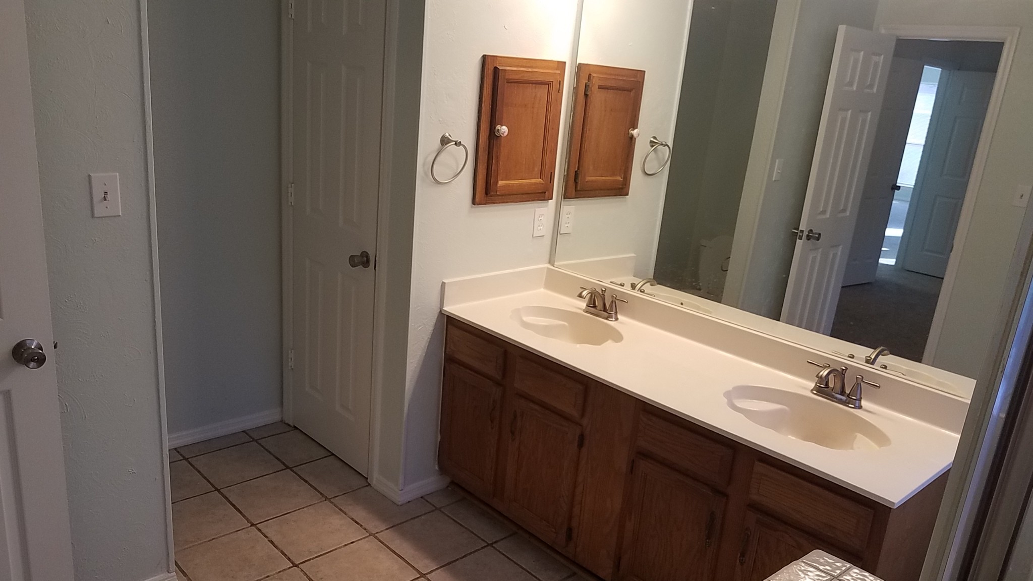 1217 Jacksons View Road Hermitage, TN 37076 - Photo 9 of 14 a bathroom with a sink vanity and mirror