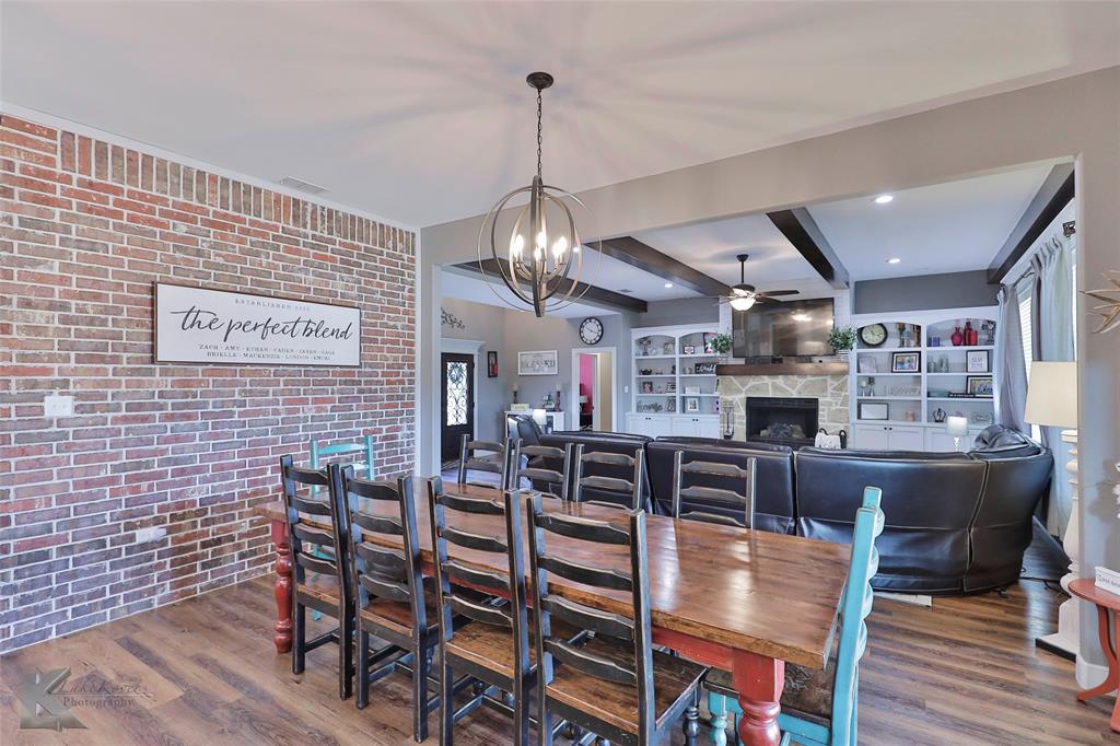 125 Wallace Court Tuscola, TX 79562 - Photo 14 of 40 a view of a dining room with furniture