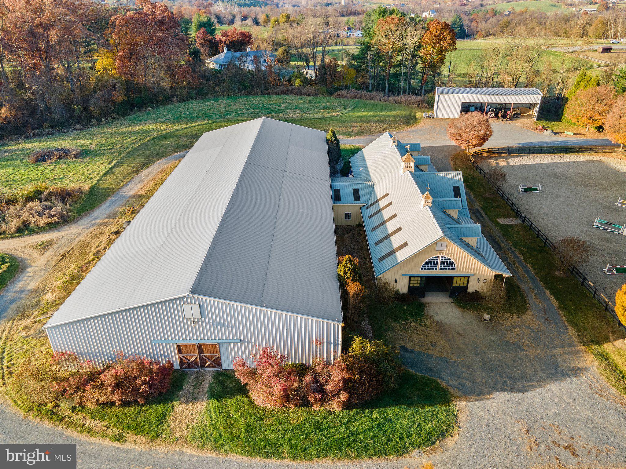 36589 Paxson Road Purcellville, VA 20132 - Photo 5 of 39 View of barn with attached indoor arena