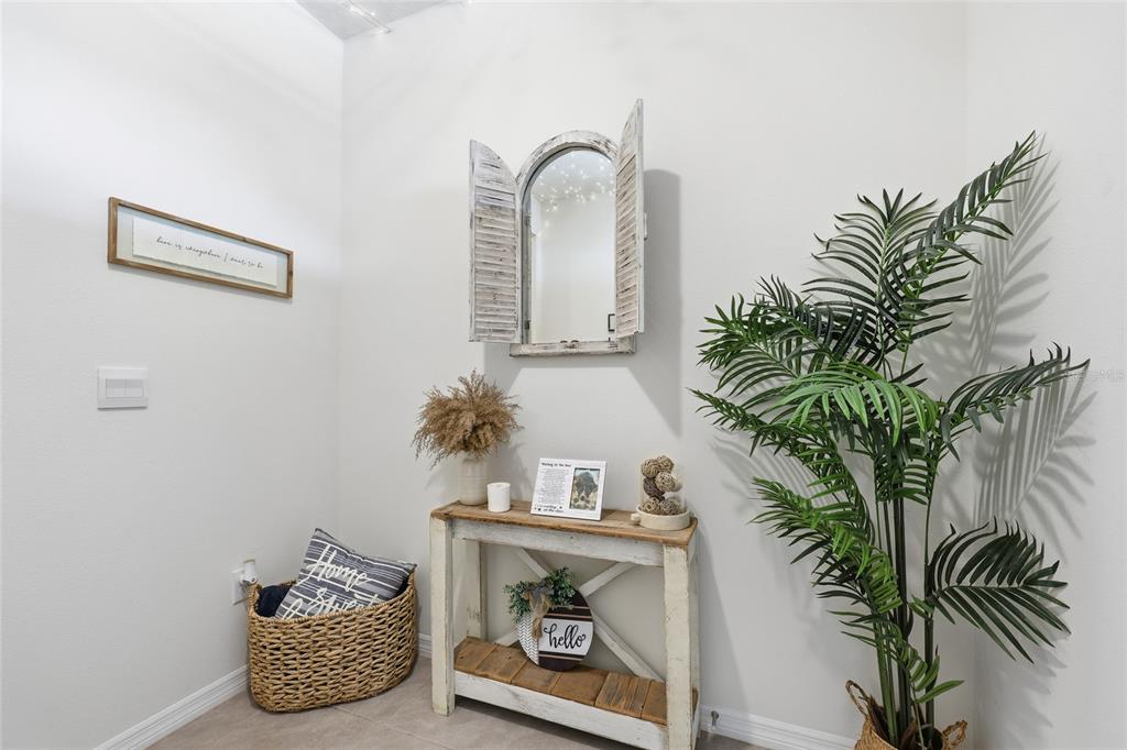 32992 Major Oak Drive Wesley Chapel, FL 33545 - Photo 3 of 56 a room with potted plants and a view of bathroom