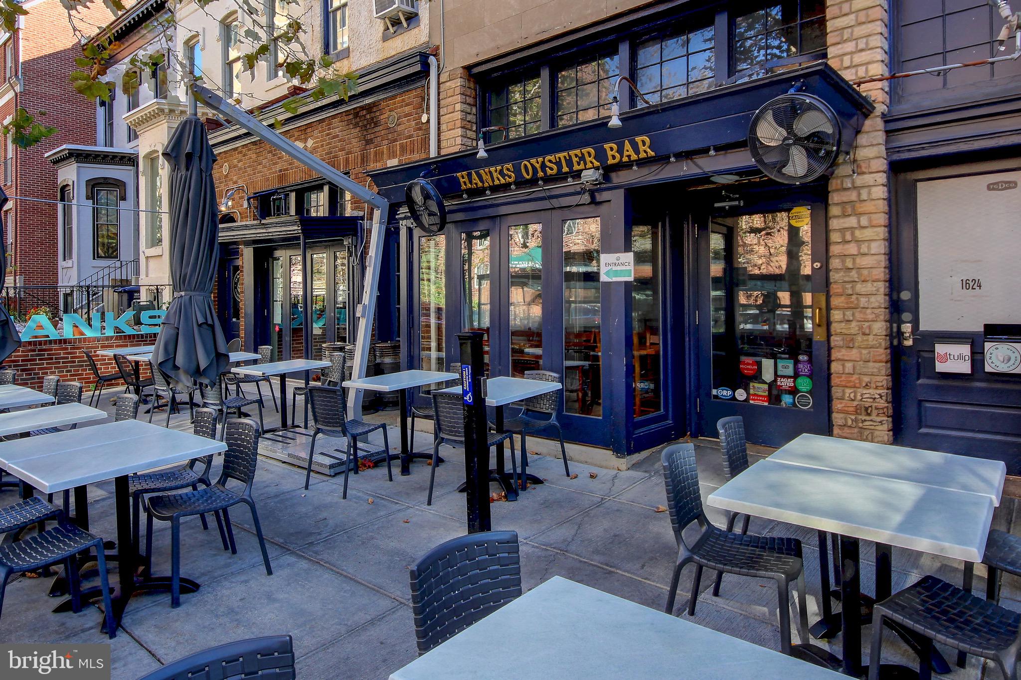 1526 17th Street Northwest, Unit 207 Washington, DC 20036 - Photo 30 of 49 a view of a cafe with furniture