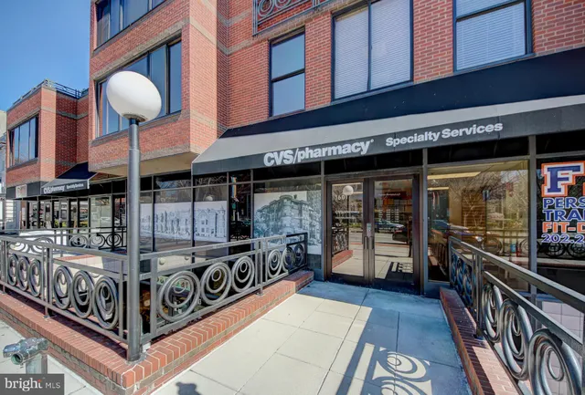 a park view with fountain