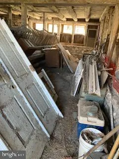 a view of a backyard of a house