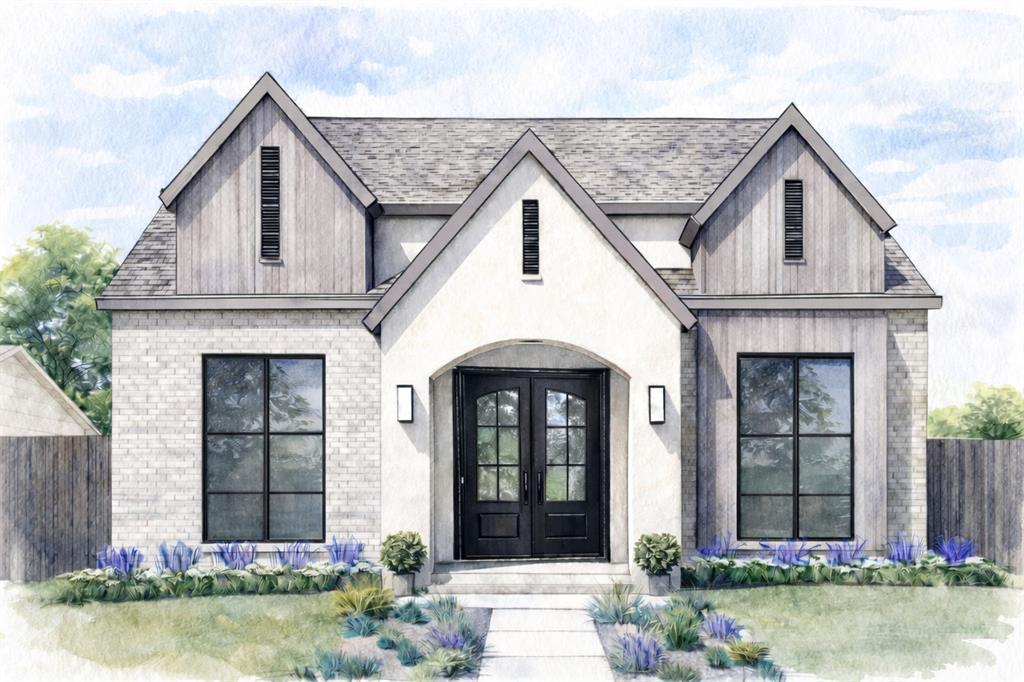 1223 Walmsley Avenue Dallas, TX 75208 - Photo 2 of 24 a front view of a house with garden