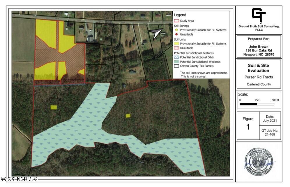 780 Purser Road Vanceboro, NC 28586 - Photo 11 of 11 Purser Rd Soil Report