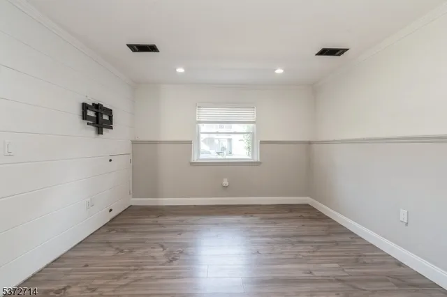 wooden floor in an empty room