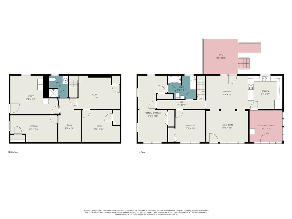 798 Coneross Creek Road Seneca, SC 29678 - Photo 34 of 34 This floor plan illustrates the home's thoughtful layout across two levels.