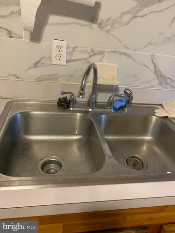 a view of a bath tub