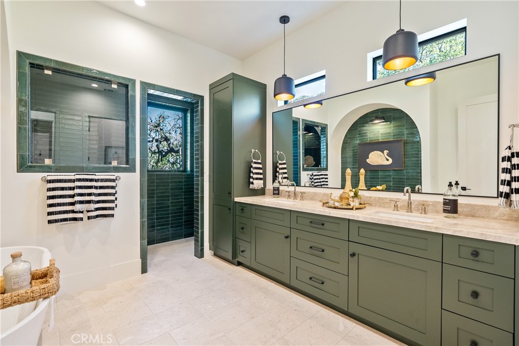 2220 Battering Rock Road Templeton, CA 93465 - Photo 28 of 57 a bathroom with a sink and a mirror