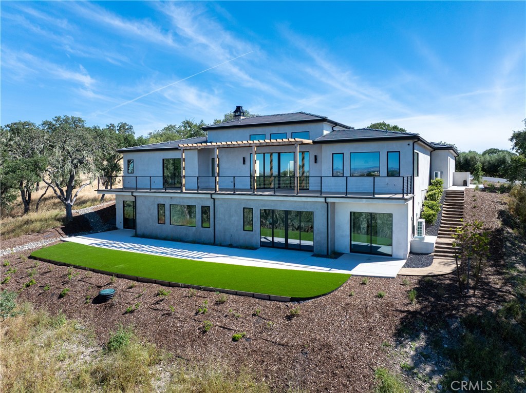 2220 Battering Rock Road Templeton, CA 93465 - Photo 46 of 59 a view of a house with a yard balcony and sitting area