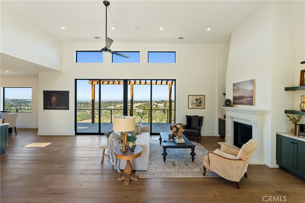 2220 Battering Rock Road Templeton, CA 93465 - Photo 8 of 57 a living room with furniture fireplace and flat screen tv