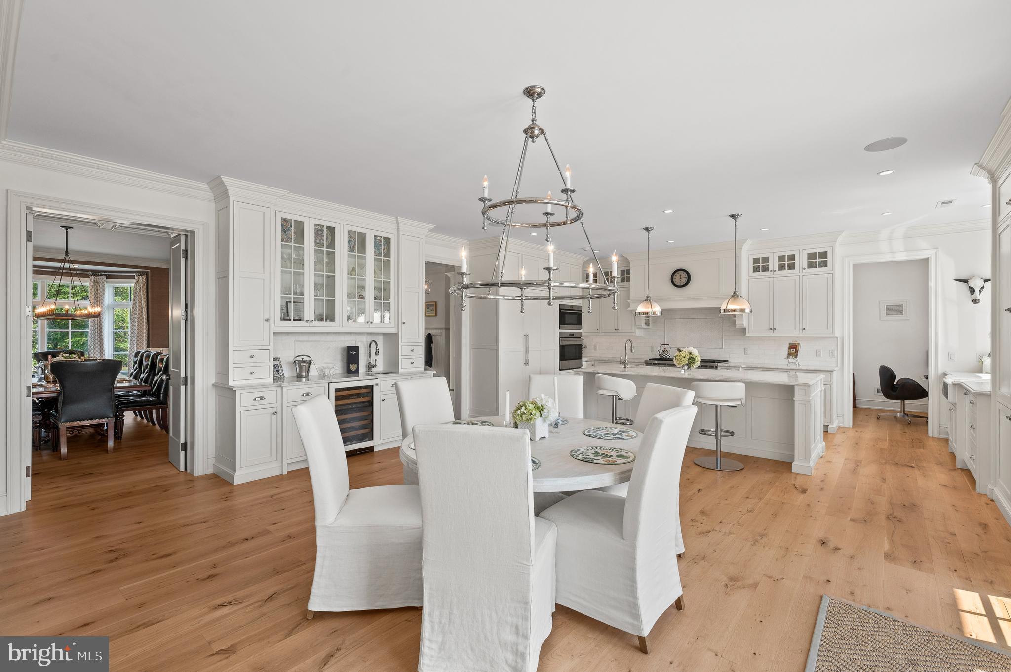 4 Ayrshire Drive Villanova, PA 19085 - Photo 25 of 96 Kitchen eat in area w/ DR view, OPEN FLOOR PLAN