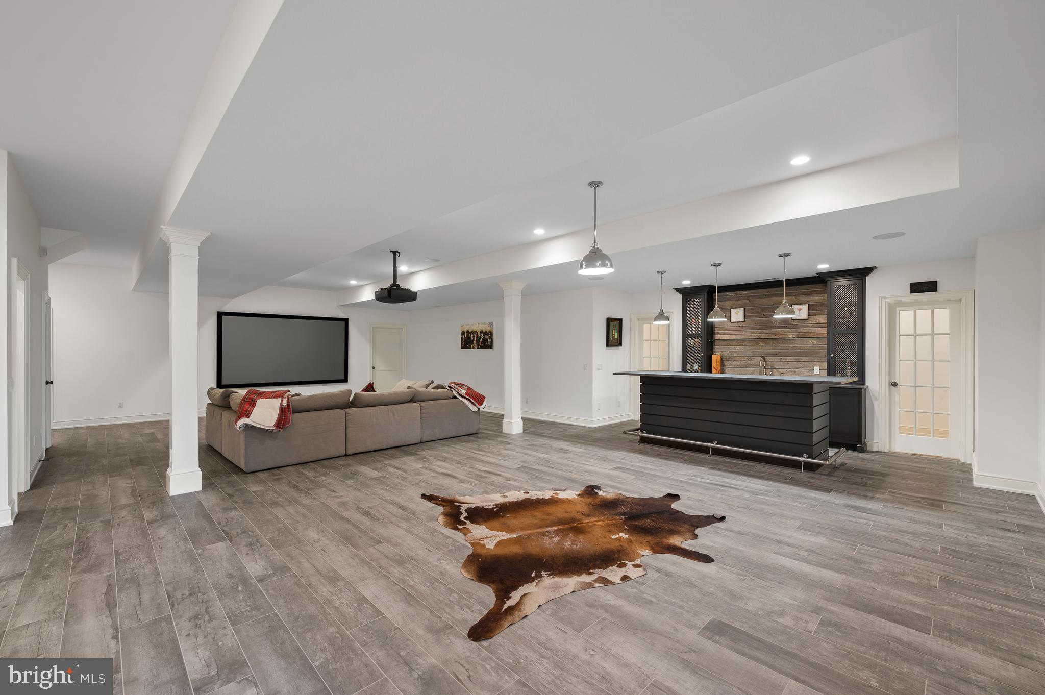 4 Ayrshire Drive Villanova, PA 19085 - Photo 66 of 96 Lower Level bar, wine rm, theater area