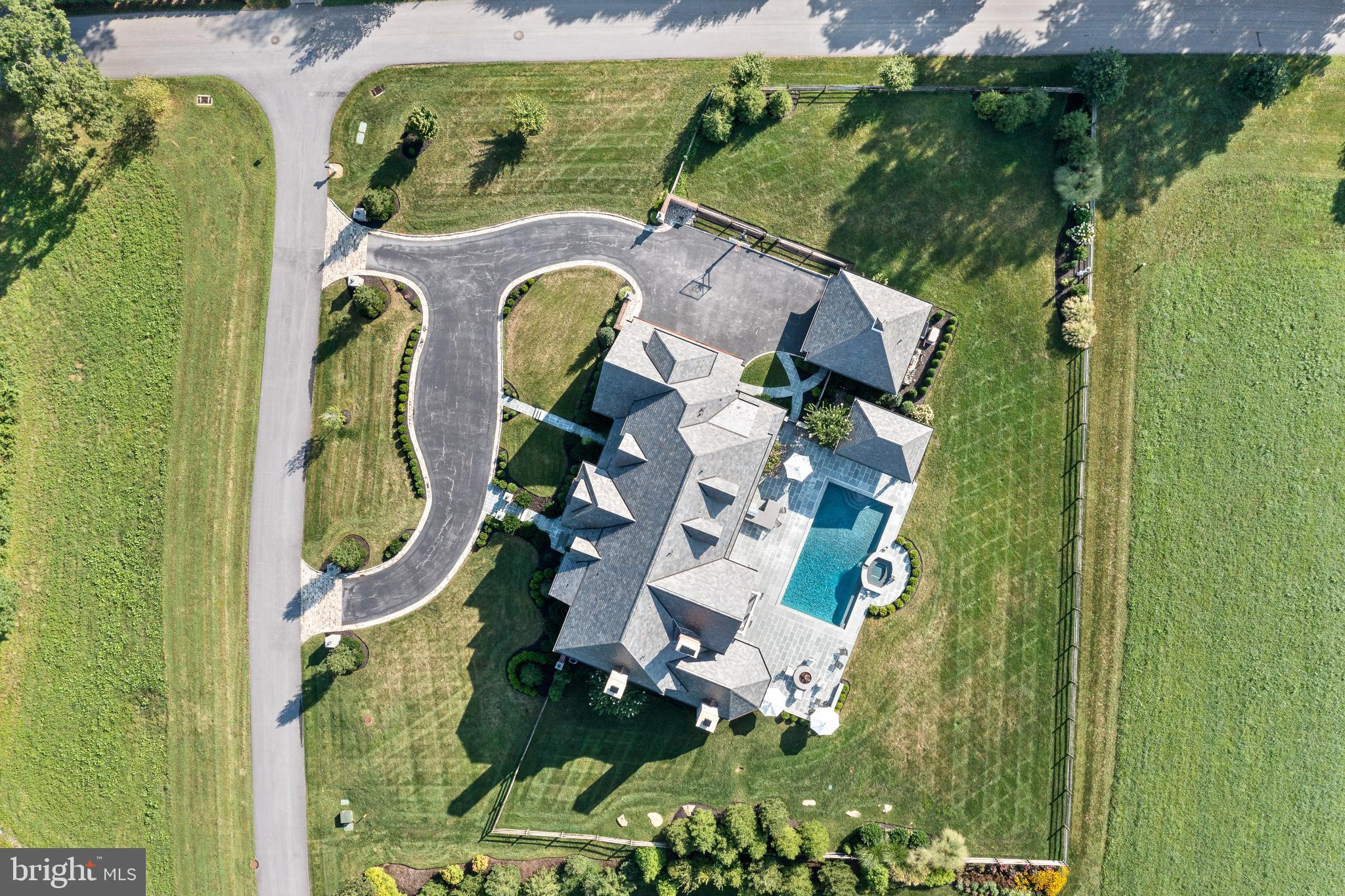 4 Ayrshire Drive Villanova, PA 19085 - Photo 93 of 96 Drone of LOT 1-3 Ardrossan Farms