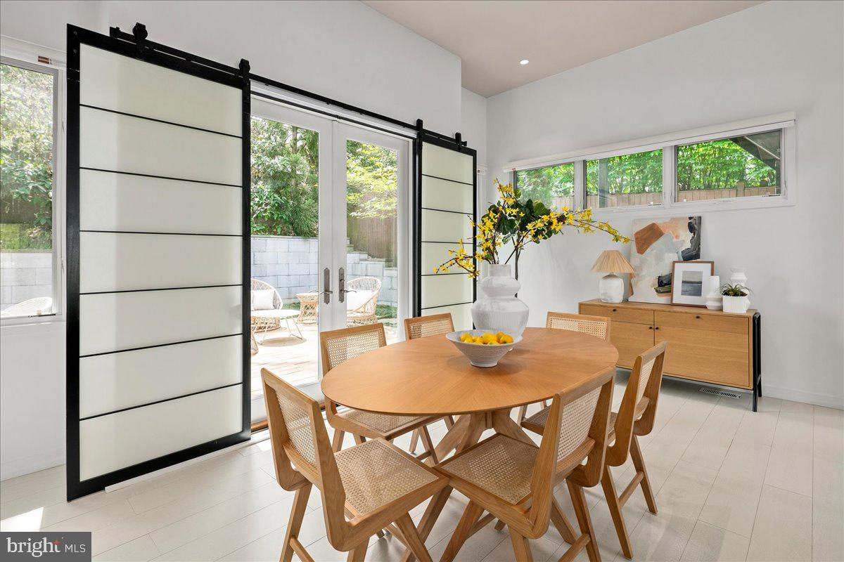 4324 Rosedale Avenue Bethesda, MD 20814 - Photo 26 of 73 Bright dining space with garden views.