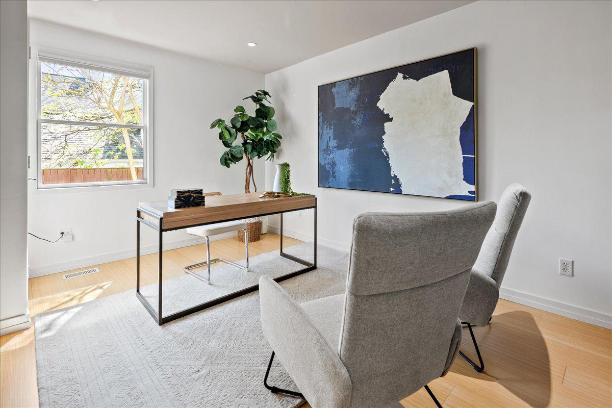4324 Rosedale Avenue Bethesda, MD 20814 - Photo 40 of 73 Third main level bedroom - set up as an office