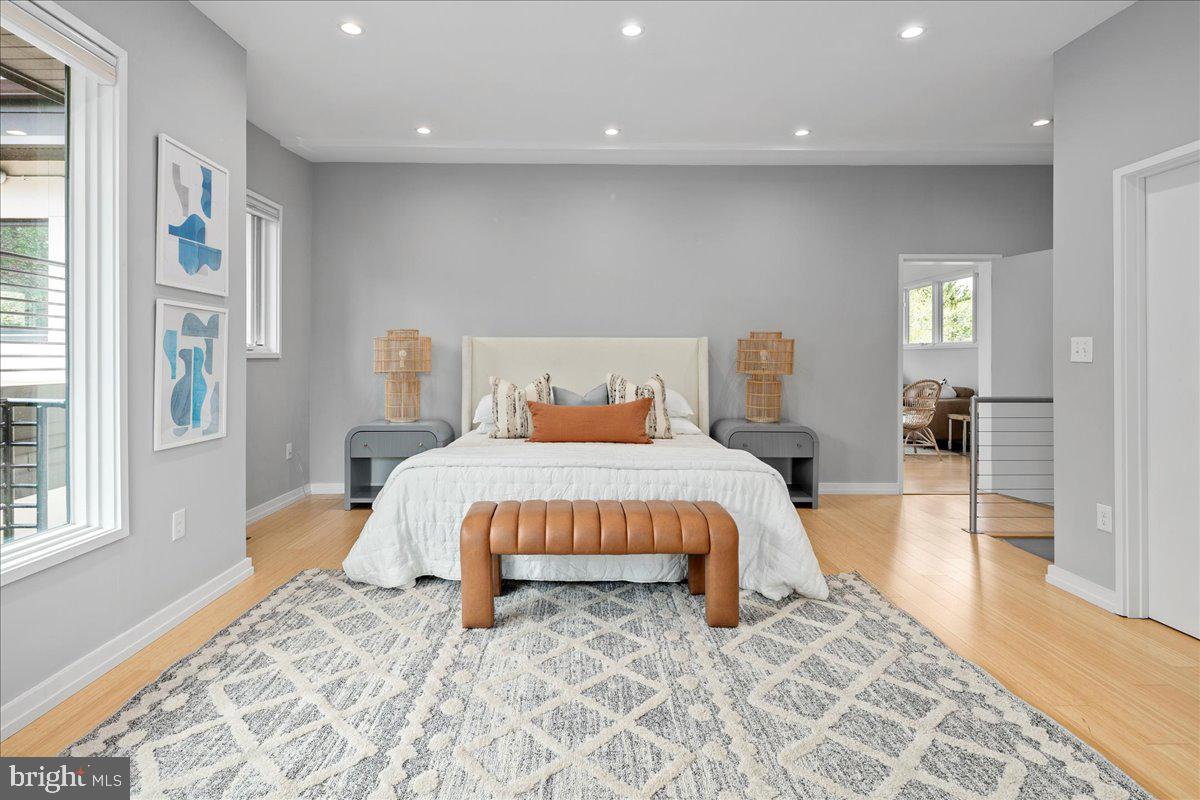 4324 Rosedale Avenue Bethesda, MD 20814 - Photo 57 of 73 Serene modern bedroom retreat.