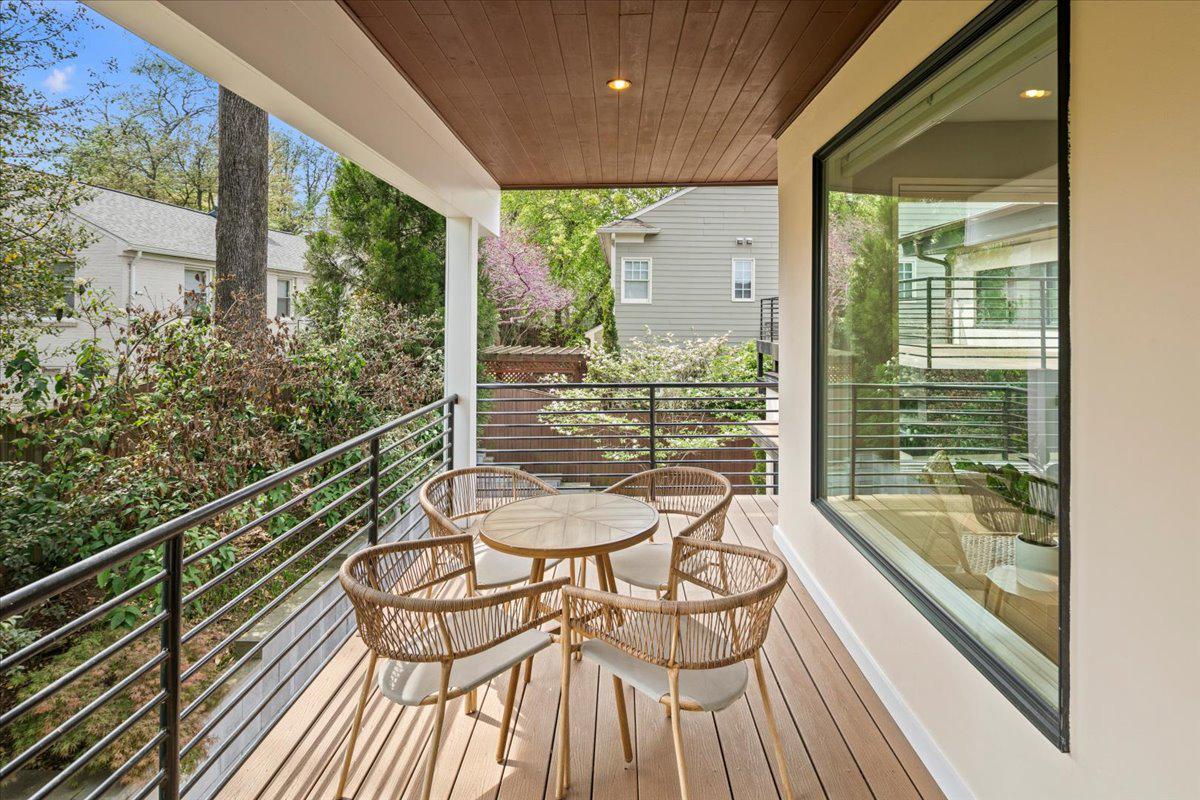 4324 Rosedale Avenue Bethesda, MD 20814 - Photo 59 of 73 Private outdoor space for second primary suite
