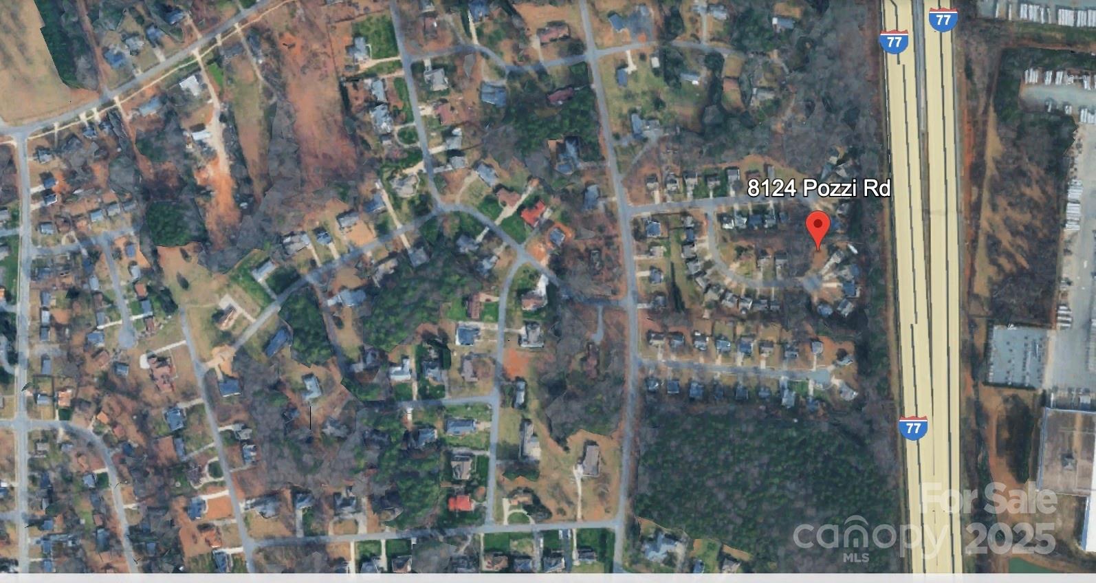 8124 Pozzi Road Charlotte, NC 28216 - Photo 6 of 7 a bird view of a house