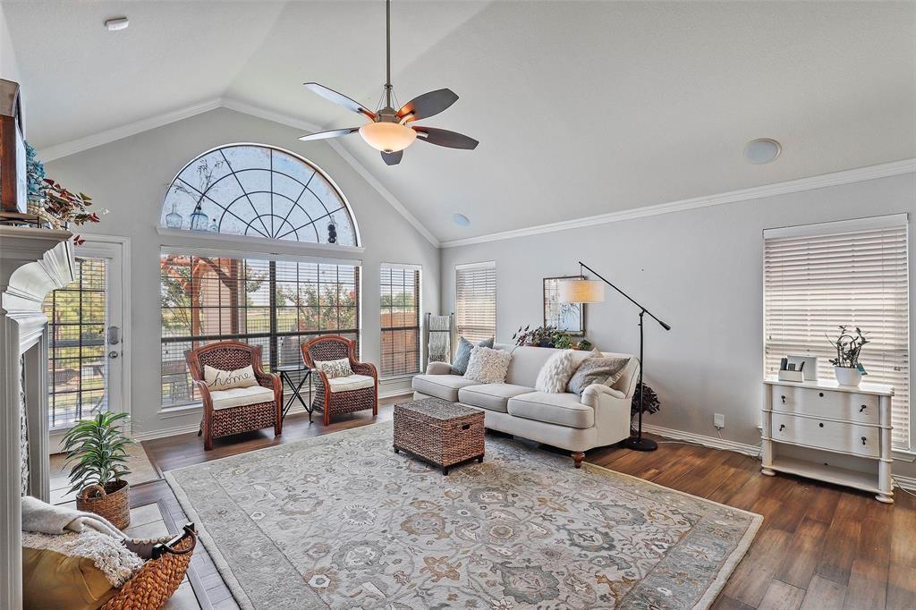7067 Nantucket Way Grand Prairie, TX 75054 - Photo 7 of 40 a living room with furniture and a large window