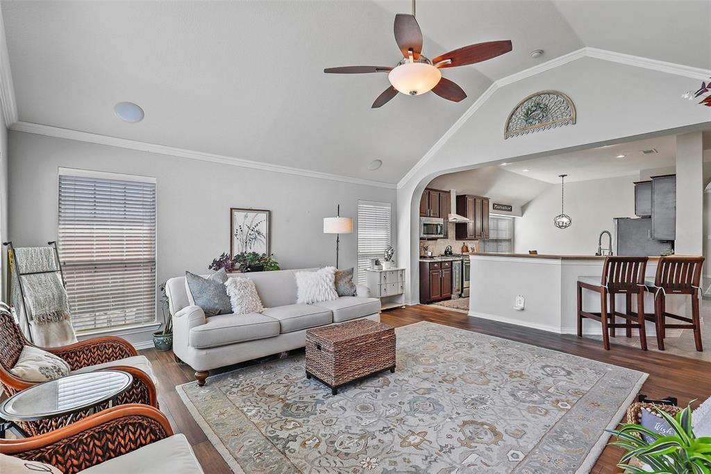 7067 Nantucket Way Grand Prairie, TX 75054 - Photo 9 of 40 a living room with furniture and a large window