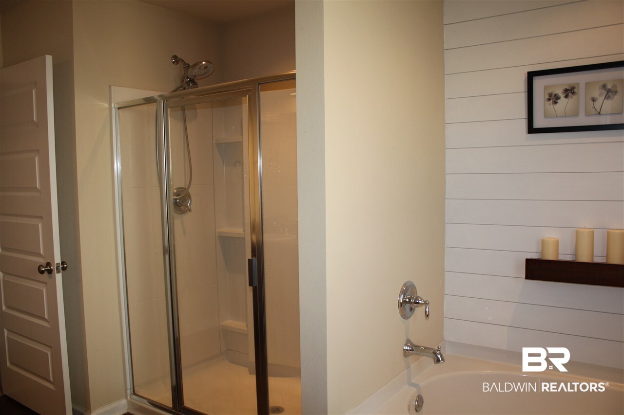 6951 Crimson Ridge Street Gulf Shores, AL 36542 - Photo 20 of 33 Separate Shower and Tub